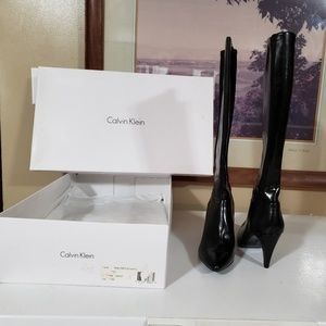 Calvin Klein boots 7.5 worn once